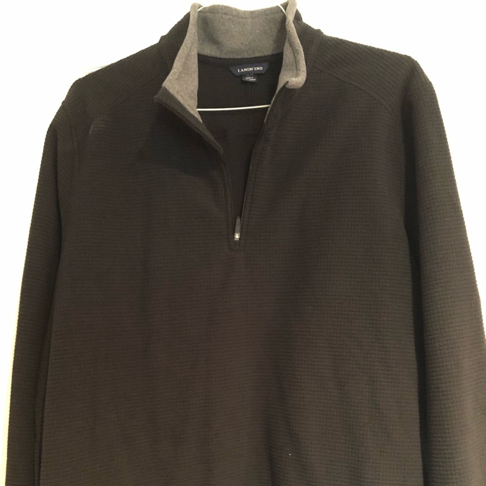Lands End fleece pullover